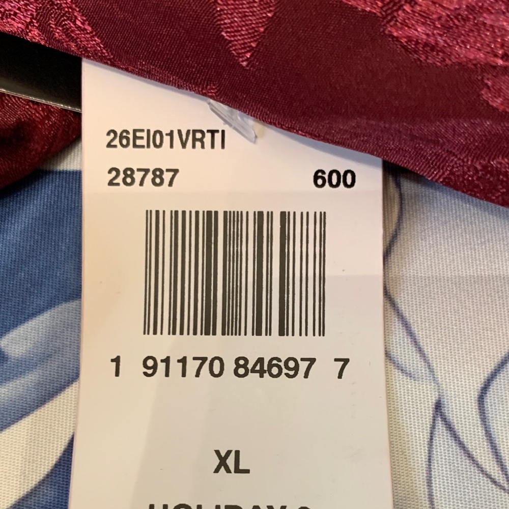 Chic Long Sleeve Burgundy Tiered Dress - Picture 16 of 16